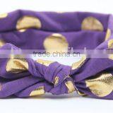 2016 New Design Knot Headband for Kids, Printed Knot Kids Headband thumbnail-6