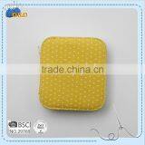 D&D Needlework Materials Yellow Fabric Zipper Pouch Sewing Kit Set With Sewing Accessories Promotional Gift thumbnail-3