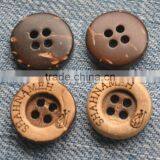 Decorative Fashion Natural Coconut Button