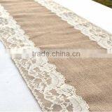 Lace and Burlap Table Runner,Laser Cut Felt Table Runner,Table Runner for Wedding Decoration thumbnail-5