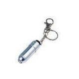 Waterproof Mini Bright PS, PVC Material Led Flashlights Keychain for Promotional Gifts