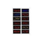 India High Brightness Animated LED Signs With Multicolor Chasing B