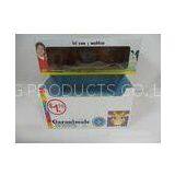 Printed Glossy Laminated Cardboard Box With Transparent PVC Windows For Gift