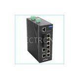 Unmanaged Fast Gigabit 10 Port Network Switch 6 * 100 Base TX + 2 * 100 Base FX + 2 * 100 / 1000 Bas