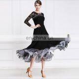 Long Ballroom Practice Dancewear Dress M-108 thumbnail-5