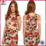 Dress Online Shopping Women Violeta Palm Print Dress thumbnail-1