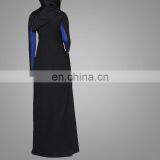 OEM China Wholesale Muslim Women Long Sleeves Maxi Dress Casual Abaya thumbnail-5