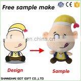 Customized Plush Toys Custom Services to Enterprise Mascot Dolls Can Print Logo thumbnail-2
