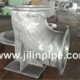 Ductile Iron Pipe Fittings, Double Flanged Duckfoot Bend. thumbnail-2