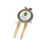 Custom Blank Golf Divot Repair Tool With Ball Marker thumbnail-1