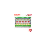 Supermarket Half-height Air Curtain Cabinet Vertical 3M Vegetable Display Refrigeration Cabinet Air-cooled Yakq Commercial Display Fruit Fresh-keeping Cabinet thumbnail-5