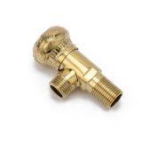 Triangle Valve All Copper Hot and Cold Thickening Angle Valve Octagon Valve thumbnail-2