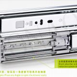 45mm push open ball bearing slide, damper made in Taiwan