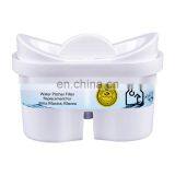 Jug Water Filter Cartridge Replacement Alkaline Pitcher Water Filters thumbnail-2