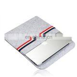 Grey Felt Laptop Sleeve Bag Protective Felt Briefcase Case thumbnail-4