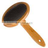 SEDEX Non-toxic Comfortable Manual Scraping Clean Bamboo Dog Brush thumbnail-1