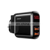 JOYROOM Travel Charger Digital Display 3USB 3.4A Fast Phone Charger thumbnail-4