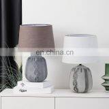 Новые поступления. Декорация гостиничных спален. Эксклюзивный настольный светильник. Горячие продажи. Антикварный серый керамический настольный светильник