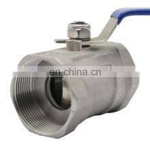 Bundor 316 DN50 Ball Valve PN16 One-piece Ball Valve For Water thumbnail-5