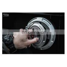 Factory Direct Supply Covering Black/Silver Aluminum Fuel Tank Cover For Jeep Wrangler JK