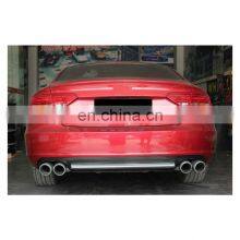 S5 Car Bodykit Diffuser For Audi A5 S5 Ordinary Edition 4 Doors Style Rear Bumper Diffuser With Tailpipe 2009-2011 thumbnail-5