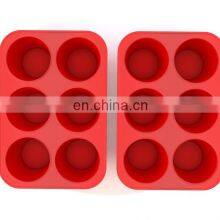 DIY Hemispherical Cake Baking Tool Silicone Chocolate Cake Mold Large 6 Hole Round Silicone Baking Mold thumbnail-2