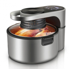 Visual Air Fryer Multi-function Automatic Intelligent 8 Liter Large Capacity Rotary Electric Fryer（Wechat:13510231336） thumbnail-1