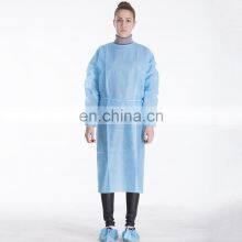 OEM 45g Disposable Non Woven Isolation Gown for Hosbital Suit thumbnail-2