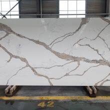 Code：7248，Calacatta Artificial Stone Quartz Slab Kitchen Countertops thumbnail-1