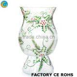 Glass Innovation Pedestal Gold Ornate Mercury Glass Votive/ Unique Candle Jars