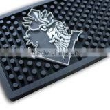 Personalized Advertising Log Soft Pvc Bar Counter Mat Drip Black Pad thumbnail-3