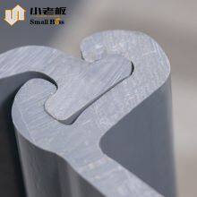 Philippines River Protection Hot Selling Retaining Sea Walls No Steel Sheet Pile PVC Vinyl U Type Plastic Sheet Pile thumbnail-6