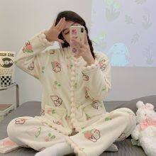 Winter Pajamas Set for Women Manufacturer thumbnail-3