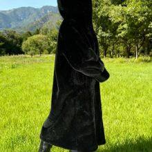 Women's Long-line Faux Fur Mink-style Coat for Autumn and Winter thumbnail-4