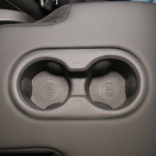 25 TMY Juniper 2nd Row Cup Holder, Sillicone, Black. thumbnail-2
