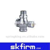 New Brass Time Delay Sensor Toilet Water Flush Valve