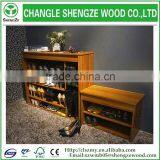 China simple design wooden shoe cabinet
