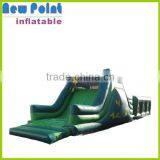 Green Inflatable Obstacle Course for Kids