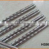 HS993 23cm Stainless Steel Chopsticks,Rib Chopsticks thumbnail-3