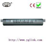 10A 19"1.5U 6ways Universal Type PDU With Overload Protection/ Network Cabinet PDU thumbnail-1