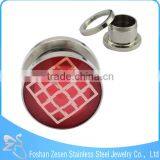Wholesale Stainless Steel Ear Expand Tunnel Earrings For Men thumbnail-5