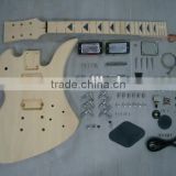 PROJECT ELECTRIC GUITAR BUILDER KIT DIY WITH ALL ACCESSORIES( K34)
