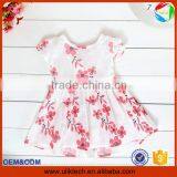 2016 Manufacturer New Arrival Summer Children Dress Wholesale Flower Girl Dress for Boutique Frock Design Kid Dress (ulik-GD141)