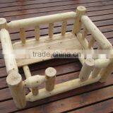 Outdoor Wooden Dog Bed thumbnail-2