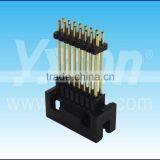 Dongguan SGS Certificate Pitch 2.0mm Triple Layer Dual Row Straight Box Header