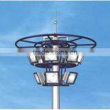 Hot Sale Q235 Steel Galvanized With Powder Coating High Mast Lamp Pole thumbnail-3