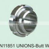 DIN11851 UNIONS-Butt Weld ss316
