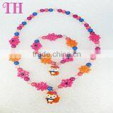 Kids Jewelry Set Mixed Eco-friendly Cute Animal Pendant Bead Resin Custom Necklace thumbnail-1