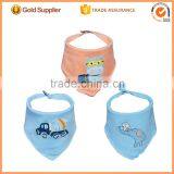 Waterproof Feeding Bib Apron Neck Wraps Infant Pinafore Cotton Baby Bibs thumbnail-3