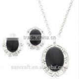 High End Fashion Wholesale Indian Black Opal Jewelry for Lady thumbnail-1
